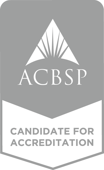 Grace College as a candidate for Accreditation Council for Business Schools and Programs (ACBSP) accreditation