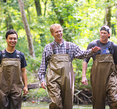 Environmental Science Degree at Grace College, aquatic ecology classes