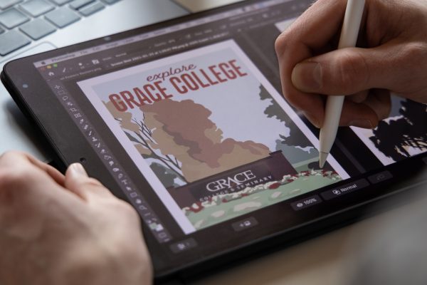 Grace’s Illustration major helps develop artistry with our illustration college program. Learn about our Christian Degrees in Illustration.