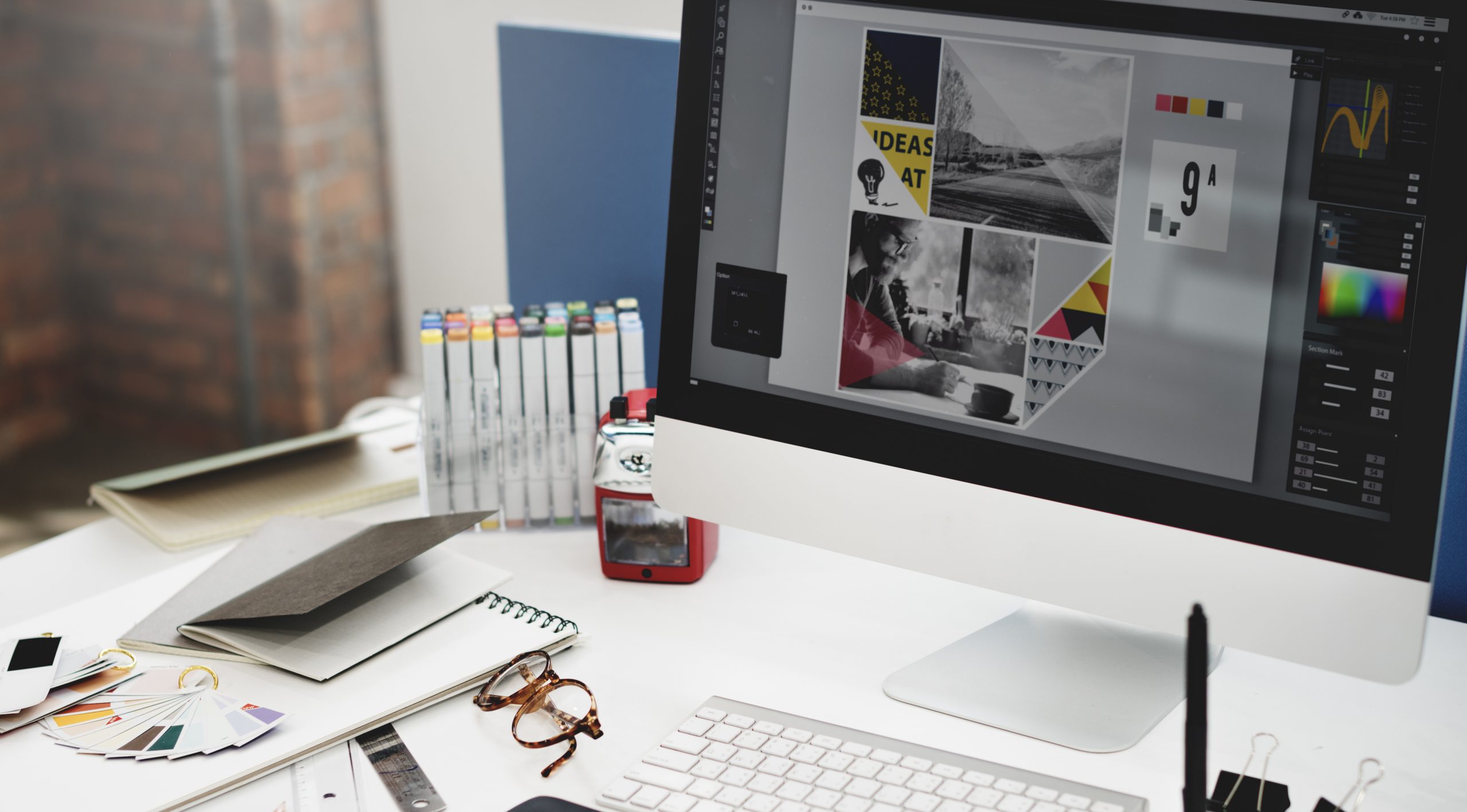 Grace's Graphic Design concentration develops skills in a Visual Communication Major, preparing you for a Visual Communication Design career,
