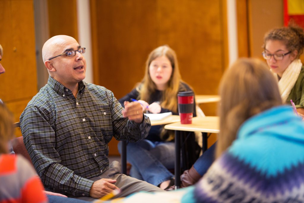 Grace college major in Spanish with Professor