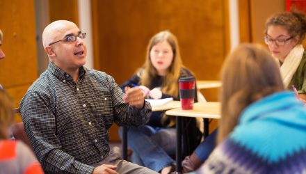 Grace college major in Spanish with Professor