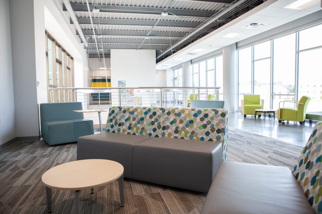 Science Center seating area