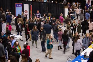 Students at Career Fair