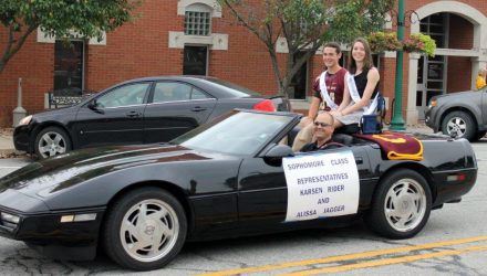 Alissa Jagger and Karsen Rider as Sophomore class representatives