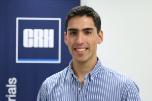 Arturo Fonseca was a summer intern in the human resource and IT departments at CRH Americas Materials.