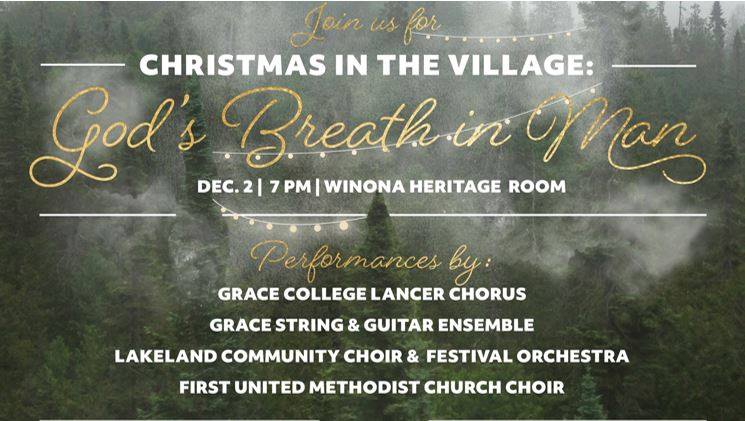 Invitation to Christmas in the Village