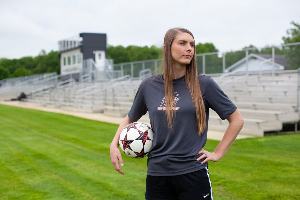 Meredith Smith set her sights on playing professional soccer since she could lace up her cleats. “It was all that mattered to me,” says Smith.