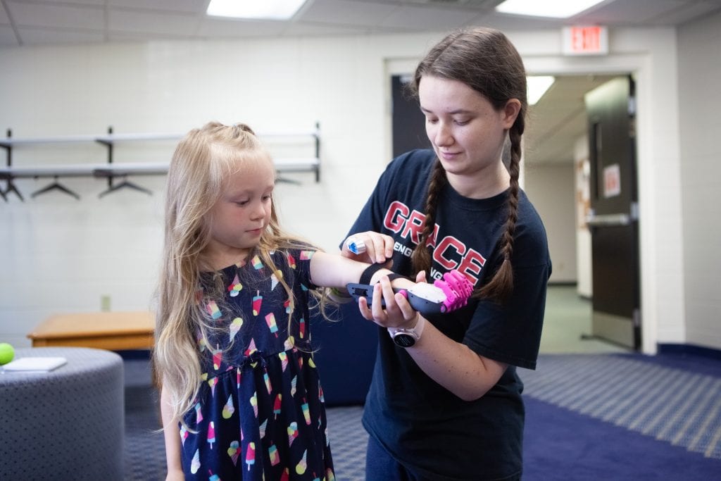 When the nurse came back to inform Leah of Zoe’s hand difference, Leah knew God had a purpose for her little girl’s hand.