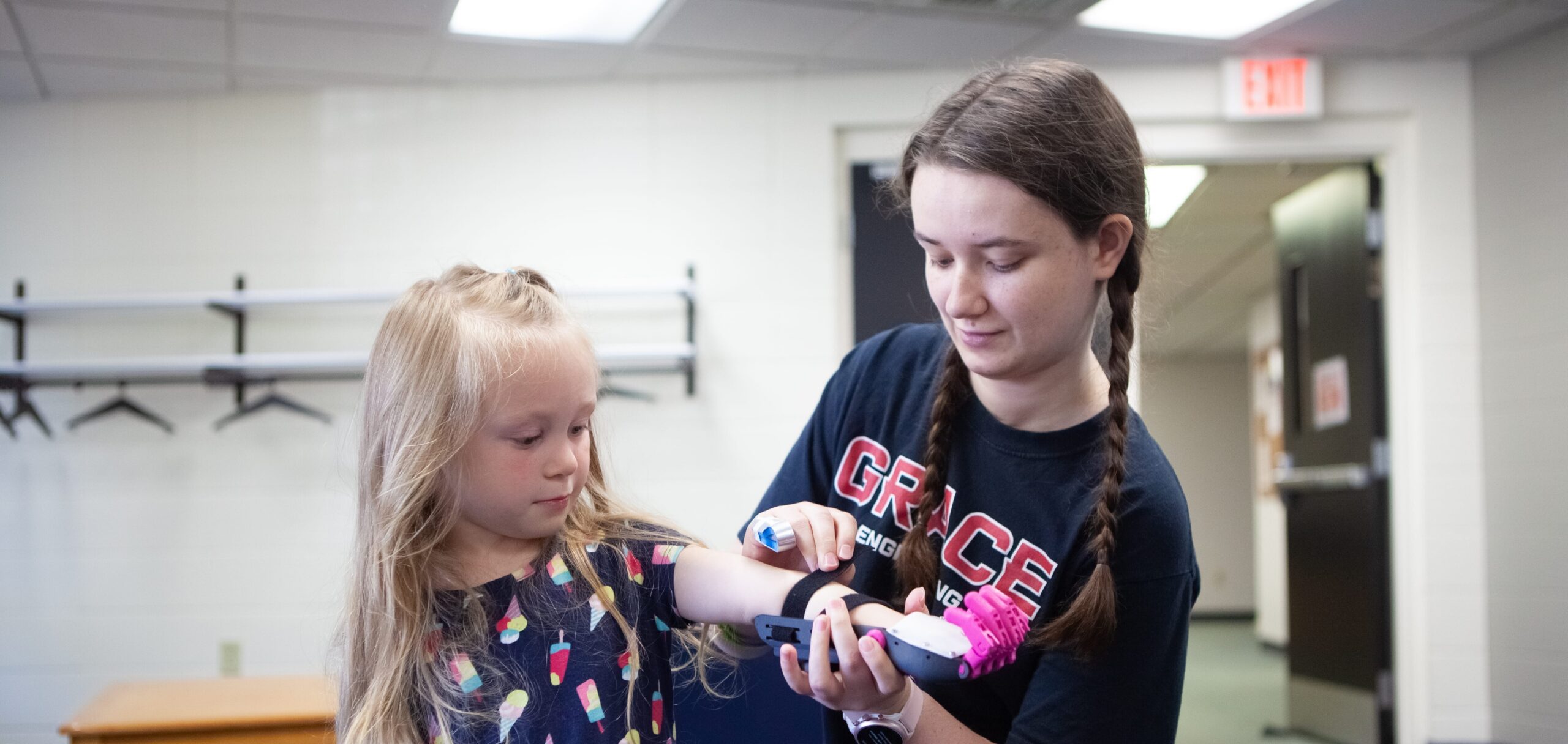 When the nurse came back to inform Leah of Zoe’s hand difference, Leah knew God had a purpose for her little girl’s hand. 