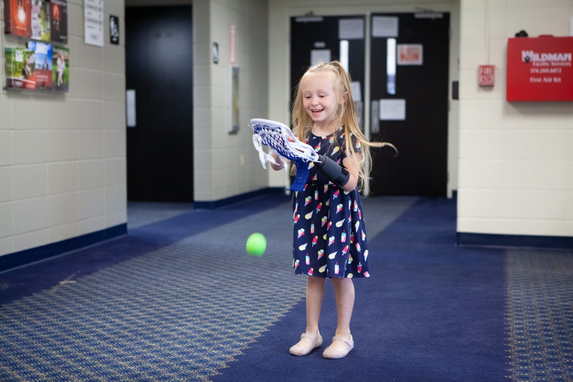 When the nurse came back to inform Leah of Zoe’s hand difference, Leah knew God had a purpose for her little girl’s hand. 