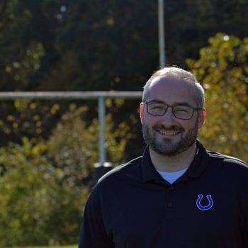 Sports are a passion of Noah’s. That’s why the first time he stepped foot on campus, it was for a middle school soccer camp.