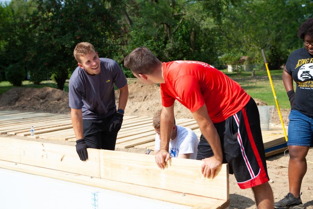 Grace Students learn about service as Habitat for Humanity volunteers for Accounting Day of Service. Learn what makes our programs different.