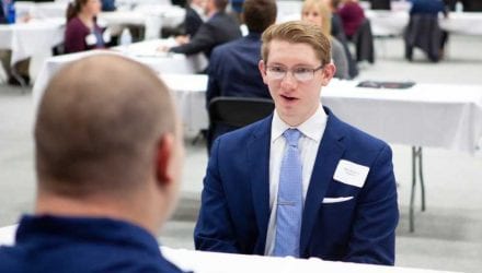 More than 100 Grace College students virtually participated in the annual Mock Interview Event hosted by Grace’s Center for Career Connections April 20-24.