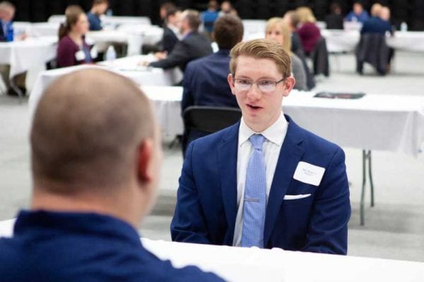More than 100 Grace College students virtually participated in the annual Mock Interview Event hosted by Grace’s Center for Career Connections April 20-24.
