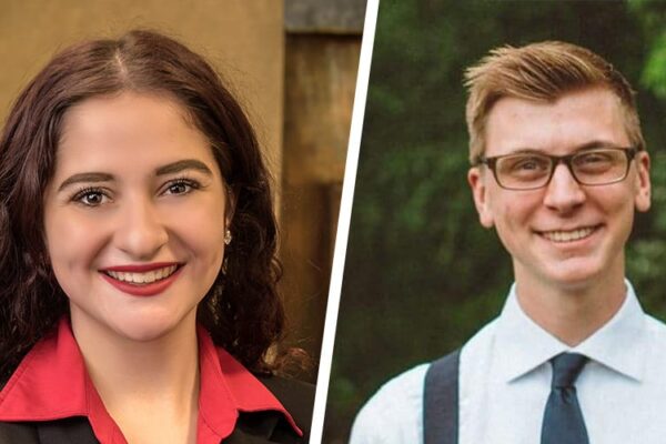 Recent Grace College accounting graduates and future CPA's Juliana Romano and Caleb Yoder are investing their talent in northeast Indiana.
