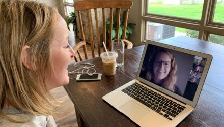 Living virtual during COVID-19, Meredith Cowman