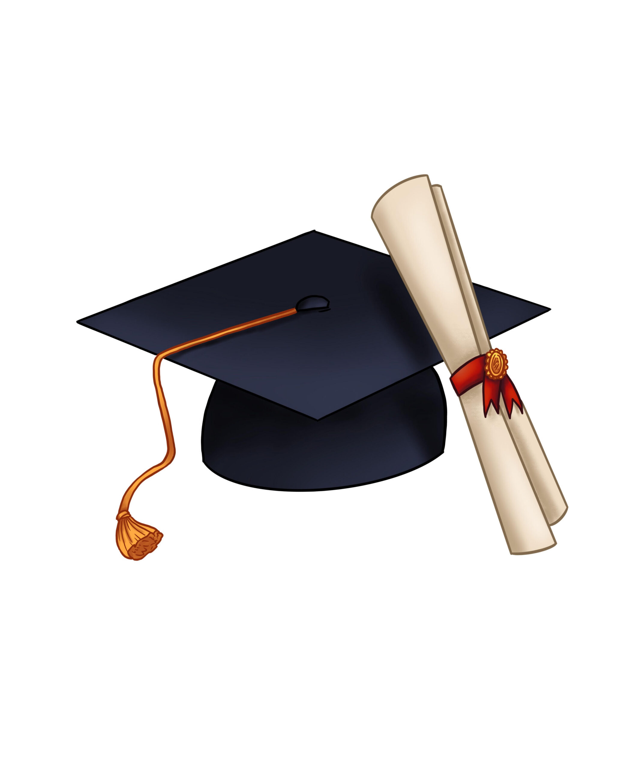 Julia S Drawing Grad Cap Scroll Grace College Seminary
