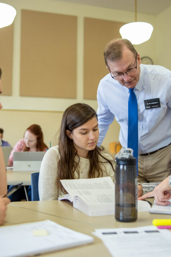 Dr. Edgington Behavioral Science Degree Counseling