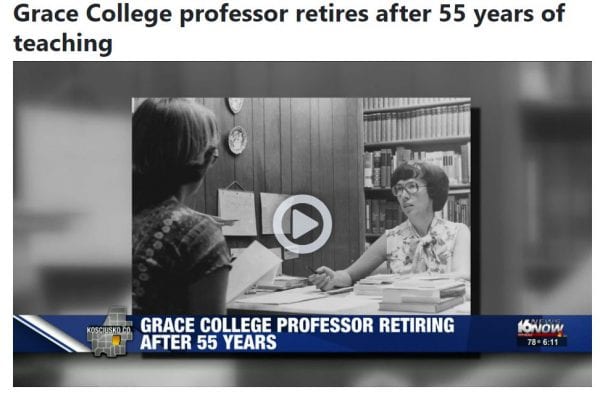 Dr. Sauder's WNDU Coverage