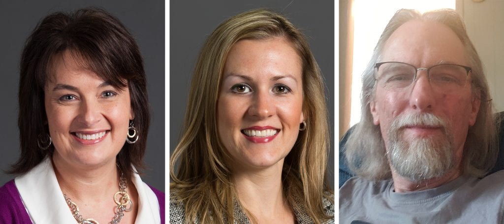 Three Grace College professors: were recently honored for their outstanding contributions to the institution’s culture of service and academic excellence.