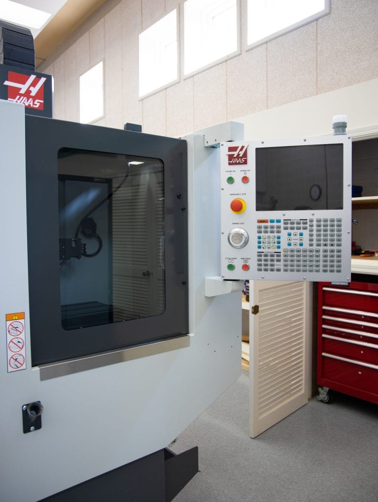 New Engineering CNC Machine, provides Grace College's Mechanical Engineering major with a cnc engineering tool to enhance career preparation.