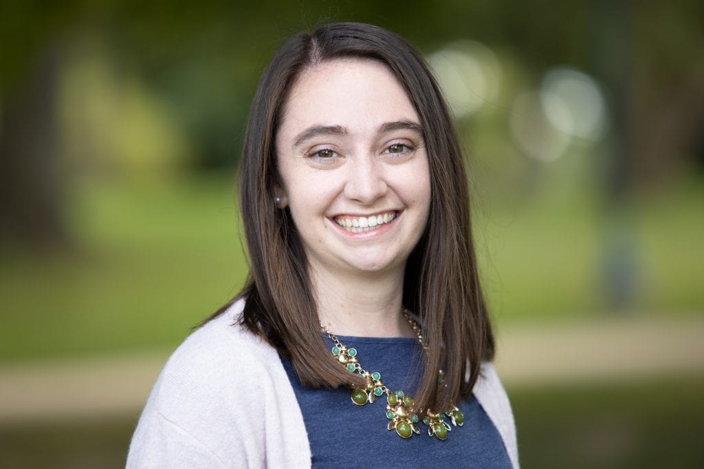 Alicia Meyer Resident Director of Westminster Hall and Kauffman Hall