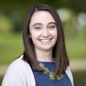 Alicia Meyer Resident Director of Westminster Hall and Kauffman Hall