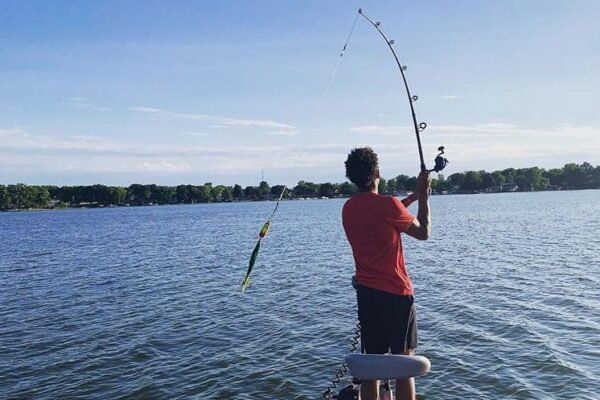 Grace College student & basketball player, loves fishing & awareness that your skin color doesn't have an impact on what you love to do.