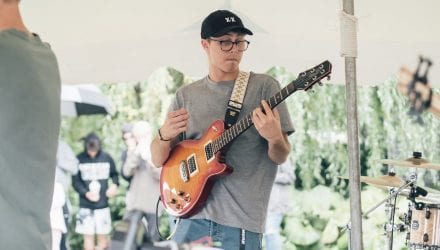 Sam Schmidt full-time musician play at Block of Love event