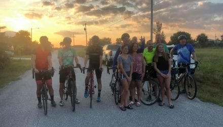 Grace College Alumni and Friends Ride 1,300 Miles to Raise $40,000 for widow in need.