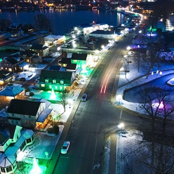 Christmas Lights in Winona Lake