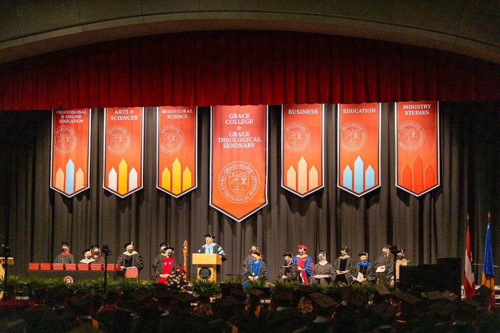 2021 Commencement Steve Grill Grace College