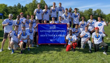 The men’s team won the NCCAA national crown, the first national title in track history. The women were the national runners-up, the...