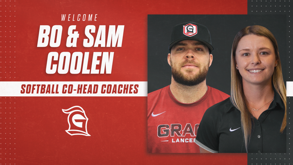 Grace College is pleased to announce the hiring of Bo and Sam Coolen to be the co-head coaches for the softball program.
