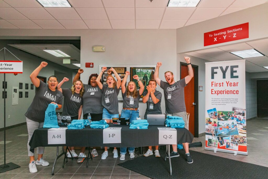 Grace College gives you what to expect on college move in day. Hear from our students, and a college move in checklist. Need a move in Guide?