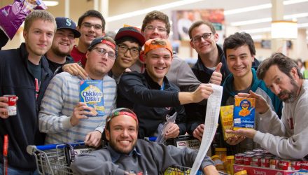 Grace College and Mission Point Community Church will facilitate the eleventh annual Supermarket Sweep on Wednesday, Nov. 3, at Kroger