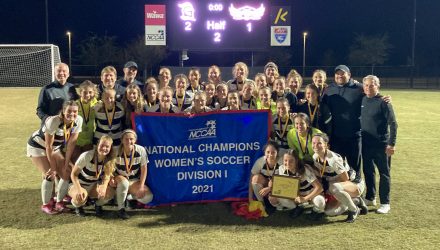 The Lady Lancers’ women’s soccer team won its first national championship on Saturday, competing for the 2021 NCCAA national champs