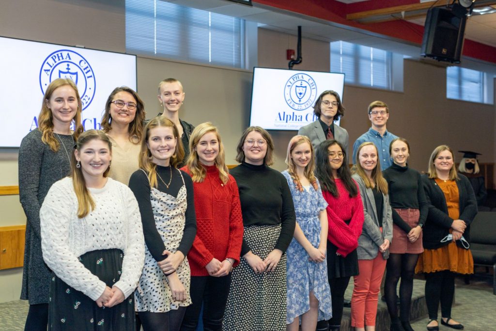 14 Grace College juniors/seniors were admitted into the Alpha Chi Honor Society on January 29. The honor society celebrates 100 years...