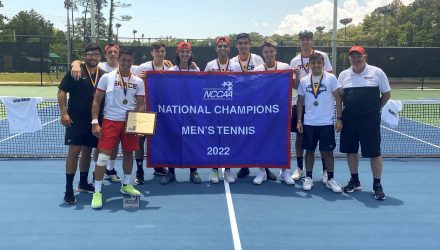 For the second straight year, the Grace College men’s tennis team will end its season as National Champions.
