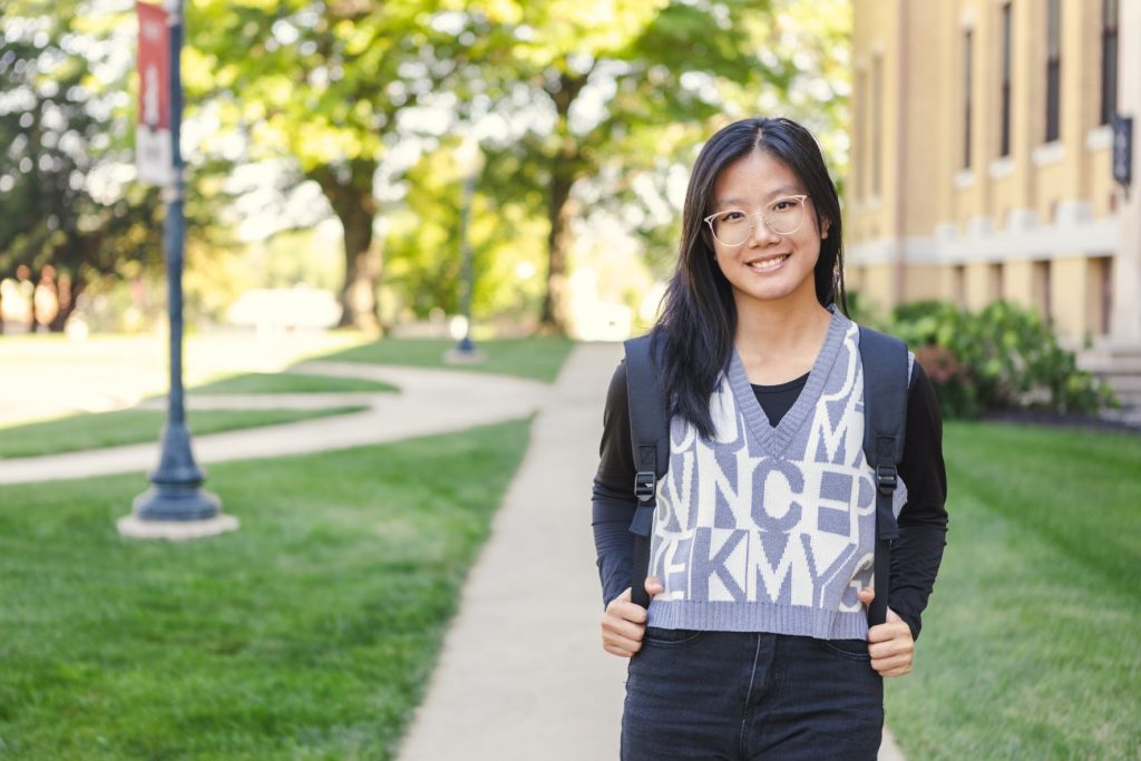 Studying English education at Grace College, Saing plans to return to her country after graduation to help revive the education system.