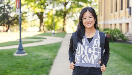 Studying English education at Grace College, Saing plans to return to her country after graduation to help revive the education system.