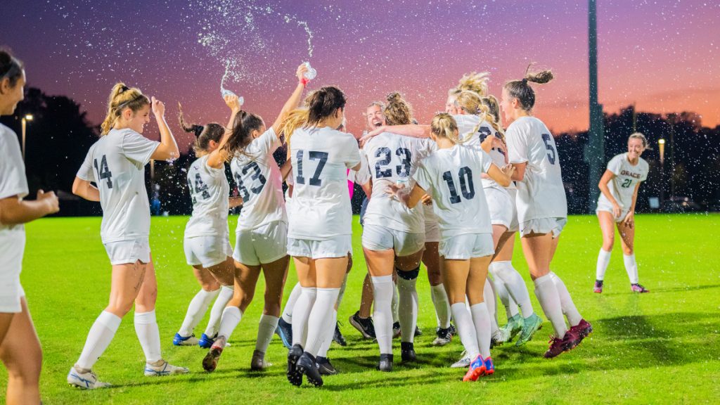 For the second straight season, Grace’s women’s soccer team ended the year as the NCCAA national champions.
