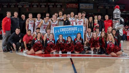 Grace’s men’s basketball team overcame a 16-point deficit to repeat as Crossroads League Tournament champions.