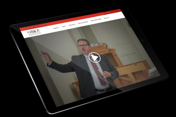 Grace starts to offer an Online Master of Divinity Degree for ministry leaders seeking a flexible and virtual means of advancing their education.
