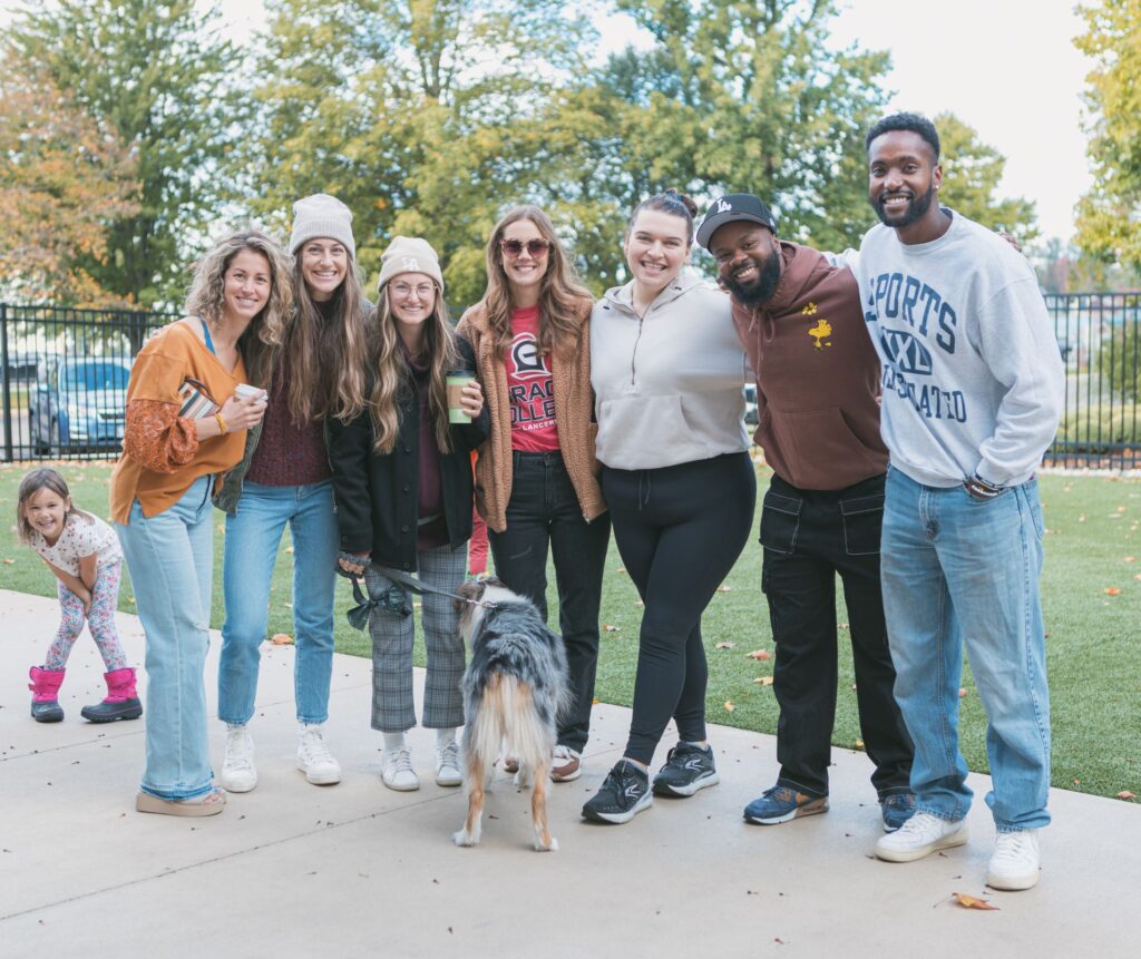 Grace College Alumni gather at Homecoming Events near campus.