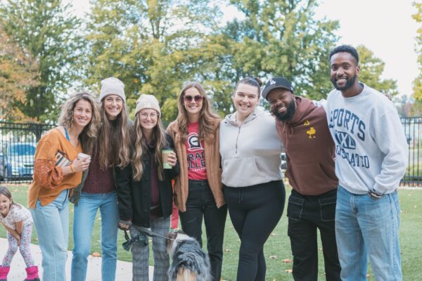 Grace College Alumni gather at Homecoming Events near campus.