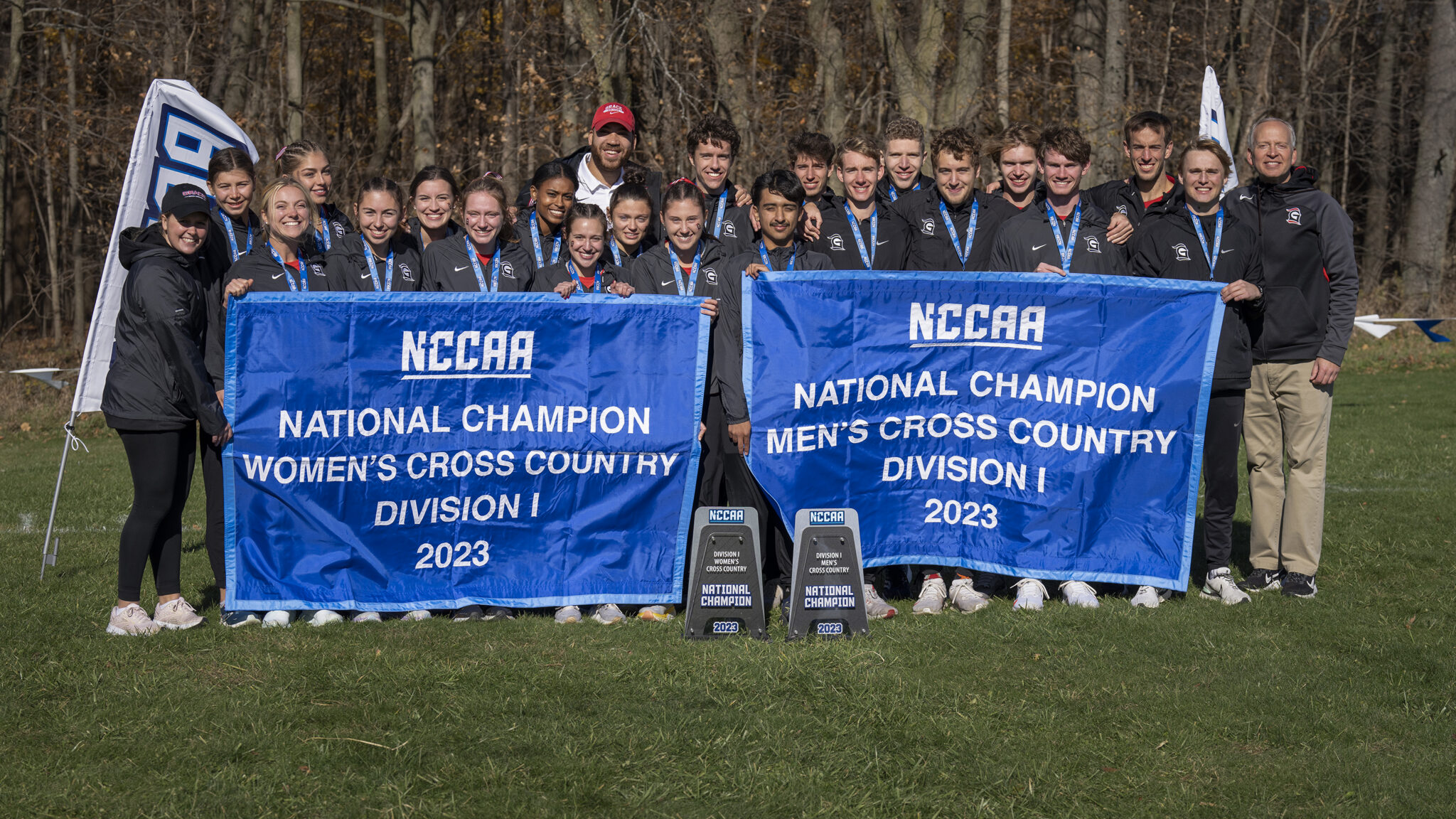 Grace XC ThreePeats as NCCAA National Champs Grace College
