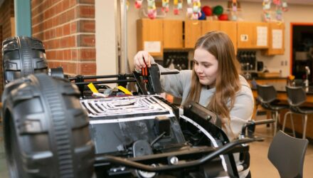 Grace College Department of Education continues to be Engineered to Serve, while partnering with middle school STEM Program. Learn More.