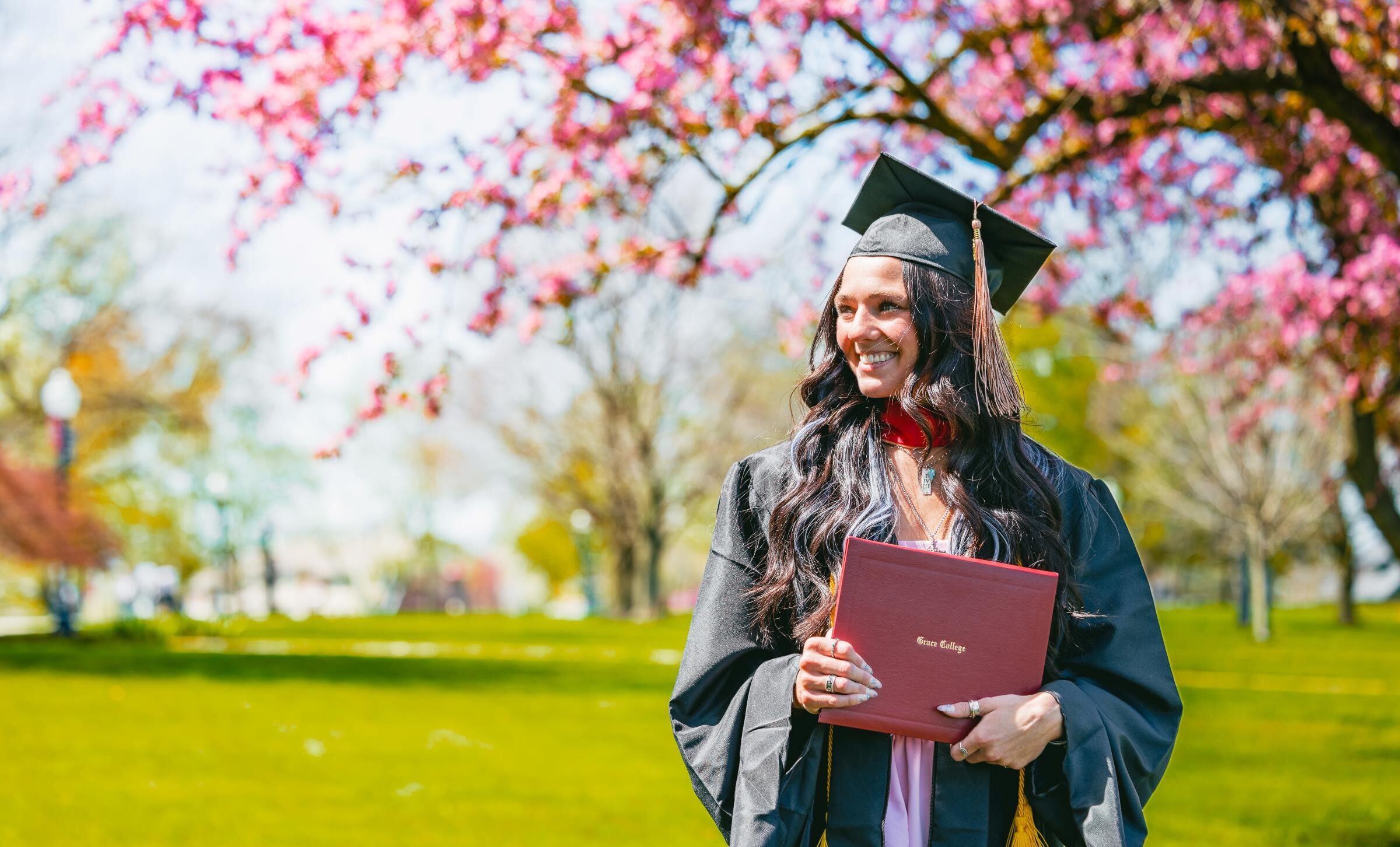 You were Created for More. As a Christian College in Indiana, Grace helps you find your calling from Athletics to Business. Learn more. Graduate Maddie Ryman on Campus at Grace.